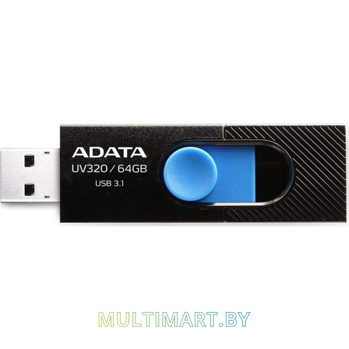 USB Flash ADATA UV320 64GB (AUV320-64G-RBKBL)